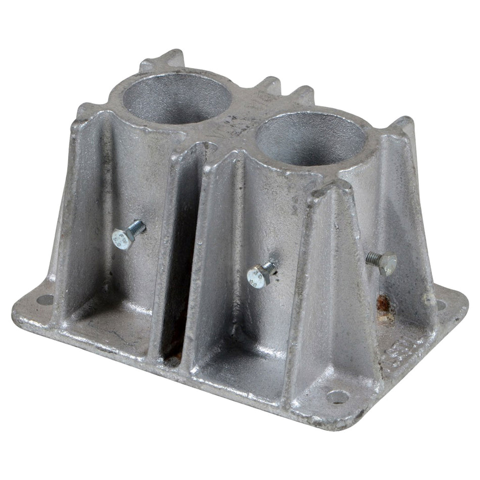 Steel Pipe Safety Railing Double Socket