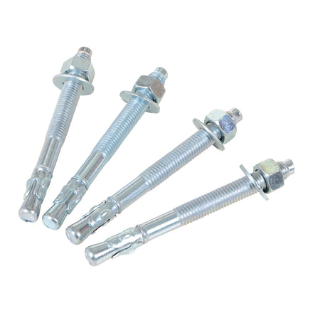 4-Pack Concrete Anchor Bolts 1/2 X 5 In.