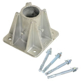 Steel Pipe Safety Railing Single Socket