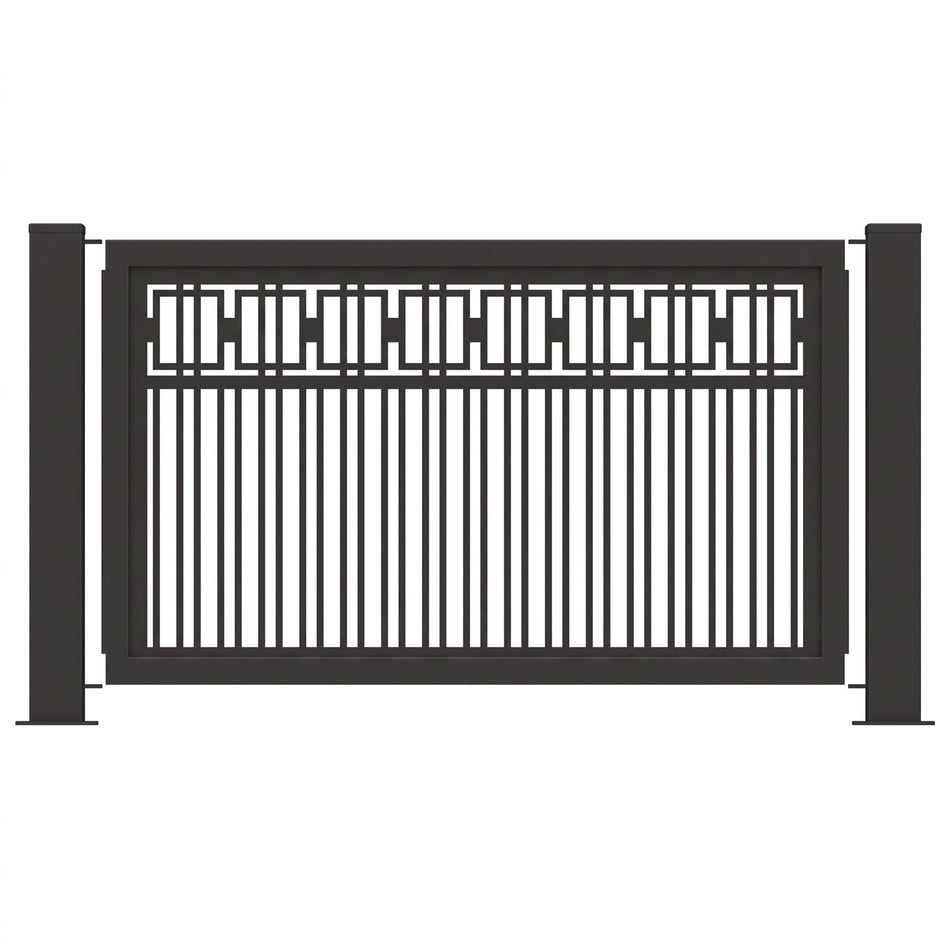 Decorative Event Fence Panel - Box Pattern