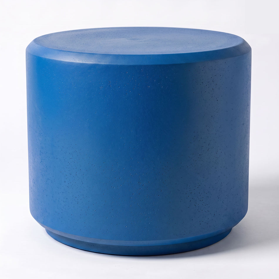 Simplistic Modern Circle Backless Park Bench - 15 in. Diameter