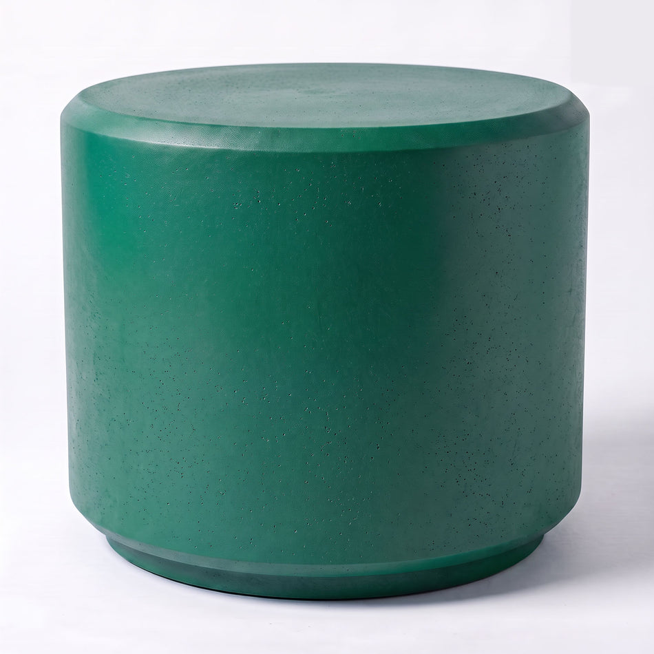 Simplistic Modern Circle Backless Park Bench - 15 in. Diameter