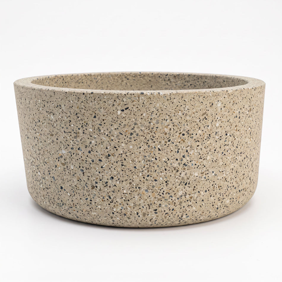Medium Round Concrete Planter - 36 in. x 24 in.