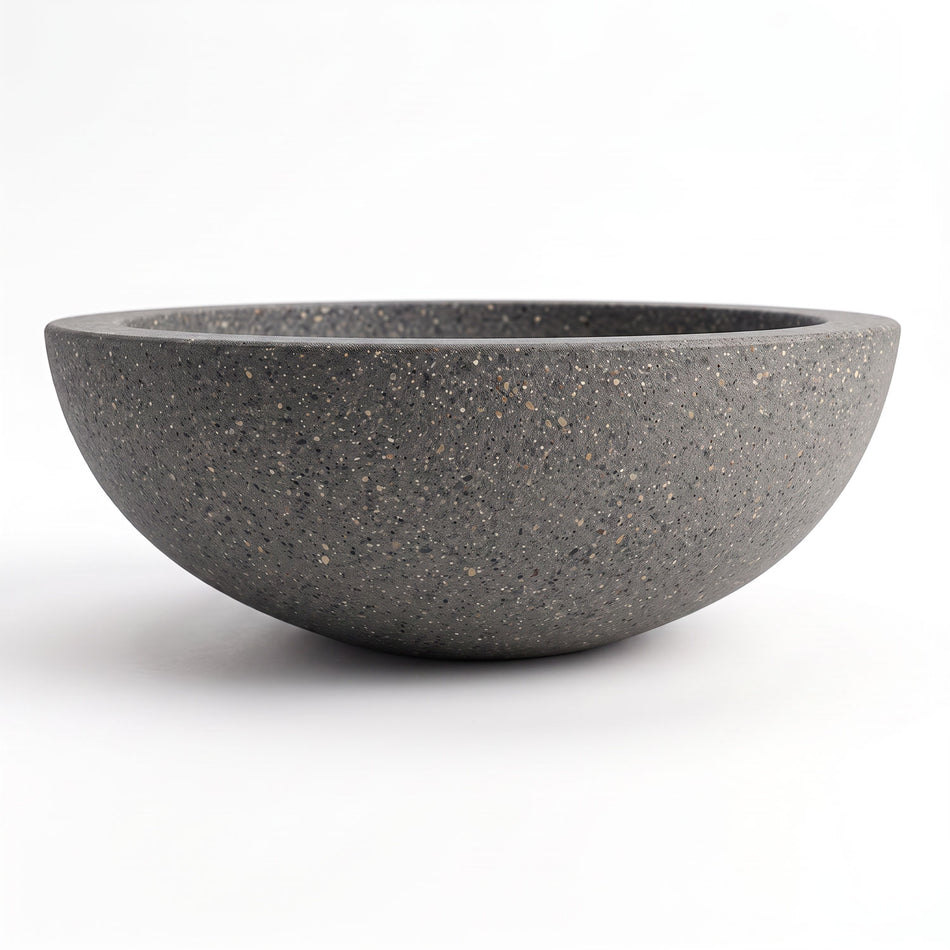 Medium Concrete Bowl Planter - 48 in.