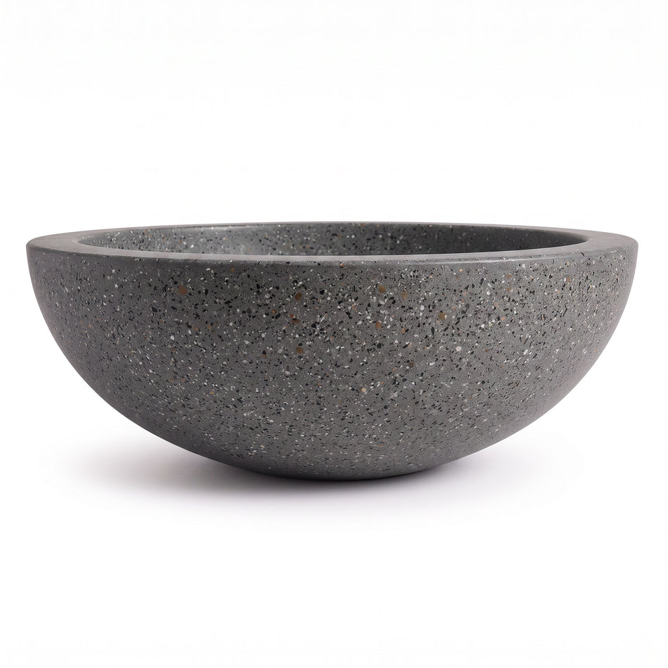 Oversized Large Concrete Bowl Planter - 60 in.
