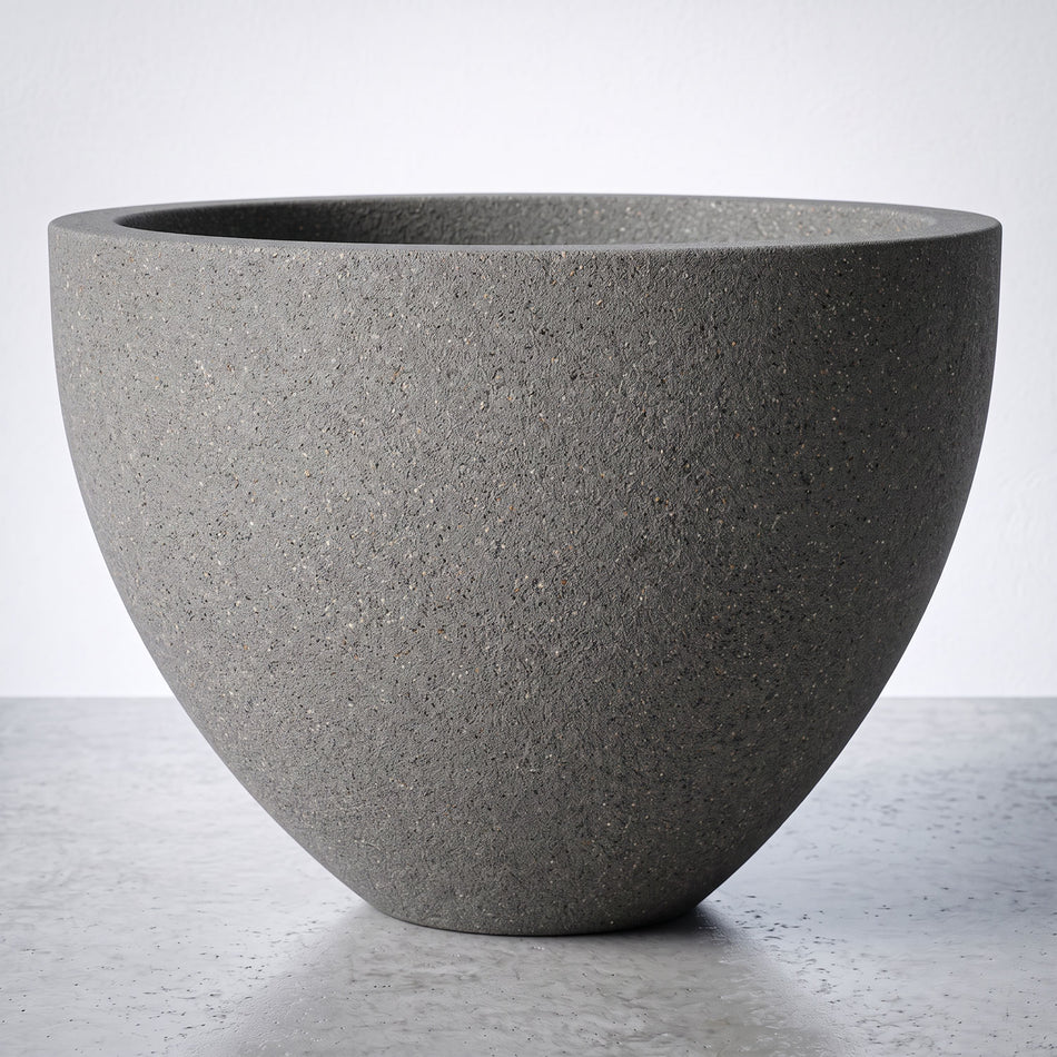 Oversized Large Concrete Bowl Planter - 60 in.