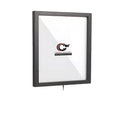 Post Top Sign Frame for CCW Series Retractable Belt Barriers