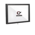 Post Top Sign Frame for CCW Series Retractable Belt Barriers