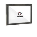 Post Top Sign Frame for CCW Series Retractable Belt Barriers