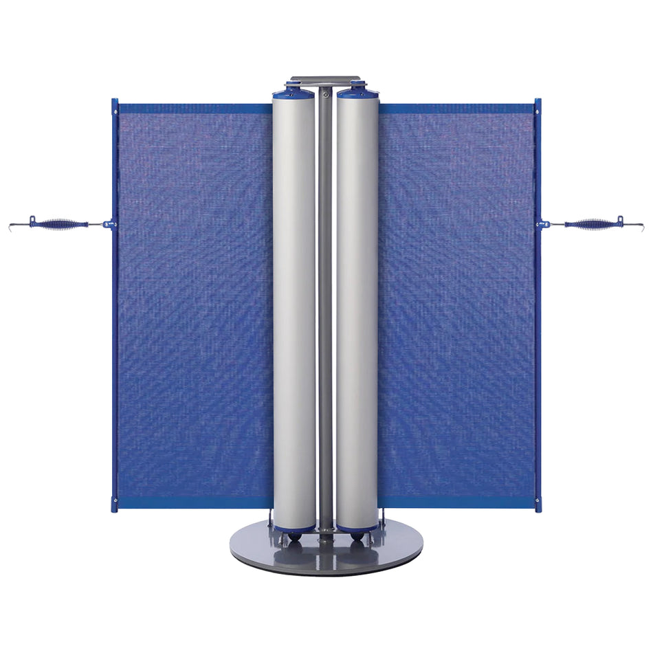 Plain Dual Mobile Stanchion