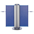 Plain Dual Mobile Stanchion