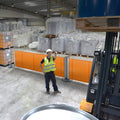 Plain Dual Mobile Stanchion