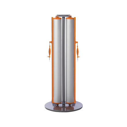 Plain Dual Mobile Stanchion