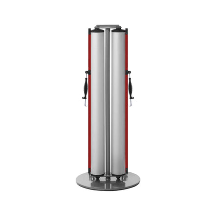 Plain Dual Mobile Stanchion