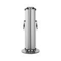 Plain Dual Mobile Stanchion