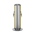 Plain Dual Mobile Stanchion