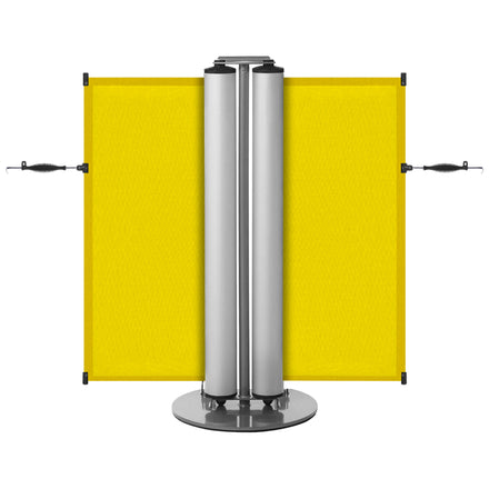 Plain Dual Mobile Stanchion