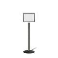 FSX200 Floor Standing Sign Frame, Low profile Base, 11 inches by 14 inches Sign Frame - Montour Line FSLine