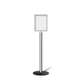 FSX200 Floor Standing Sign Frame, Low profile Base, 11 inches by 14 inches Sign Frame - Montour Line FSLine