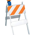 Metal Leg and Plastic Panel Barricade - Type I Traffic Barricades