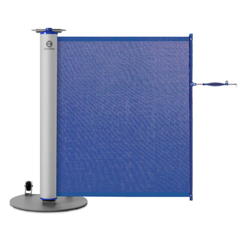 Plain Single Mobile Stanchion