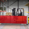 Plain Single Mobile Stanchion
