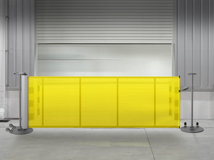 Plain Single Mobile Stanchion