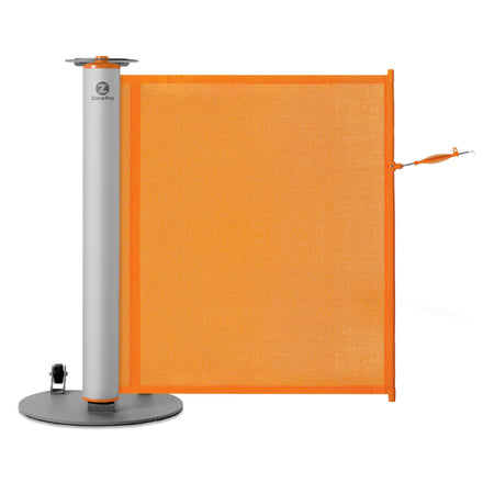 Plain Single Mobile Stanchion