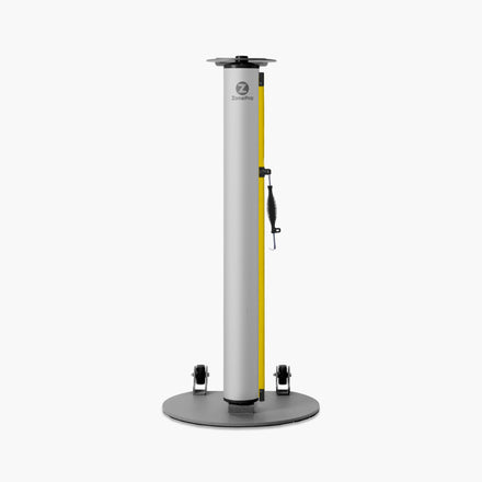Plain Single Mobile Stanchion