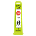 Pedestrian Crossing Vertical Panel Sign