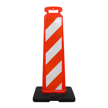 Orange Vertical Panel Channelizer