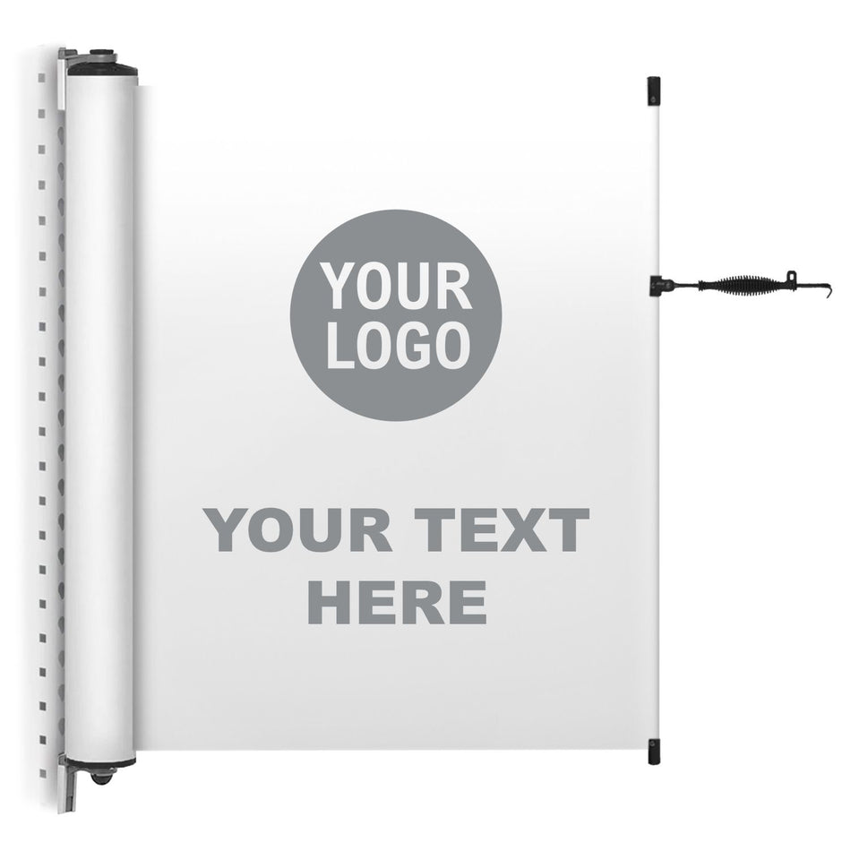 Custom Wall Mounted Banner Barrier
