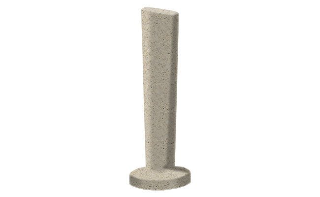 Asymmetrical Modern Decorative Bollard - Crowd Control Warehouse