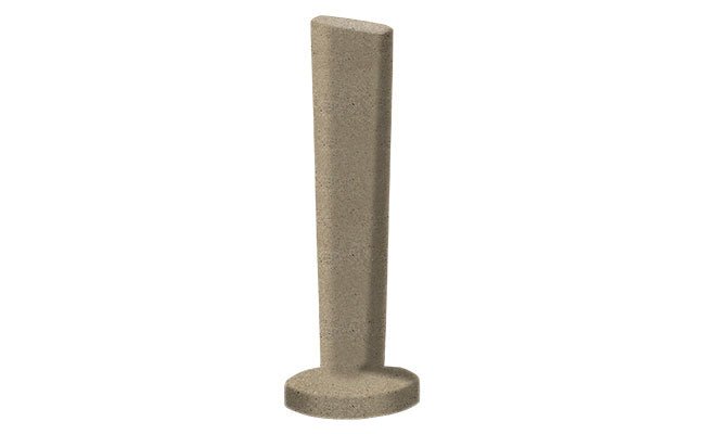 Asymmetrical Modern Decorative Bollard - Crowd Control Warehouse