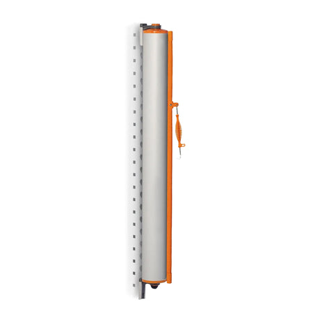 Bilingual Area Temporarily Closed Mounted Barrier - Crowd Control Warehouse