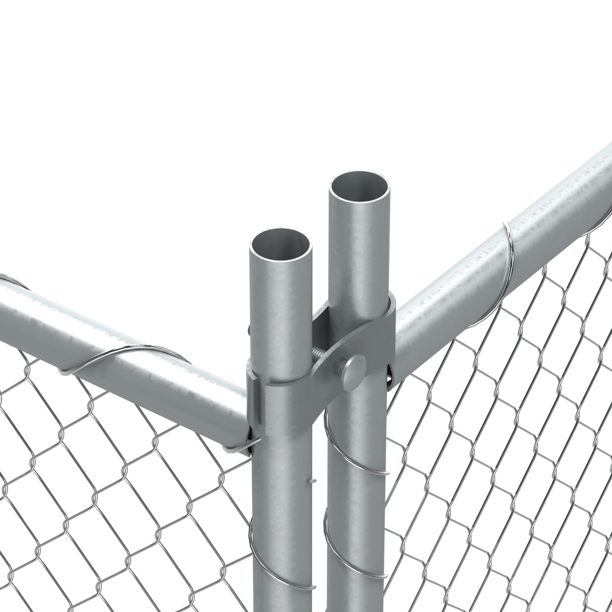 Chain Link Fence Connector Kit - Trafford Industrial – Crowd Control ...