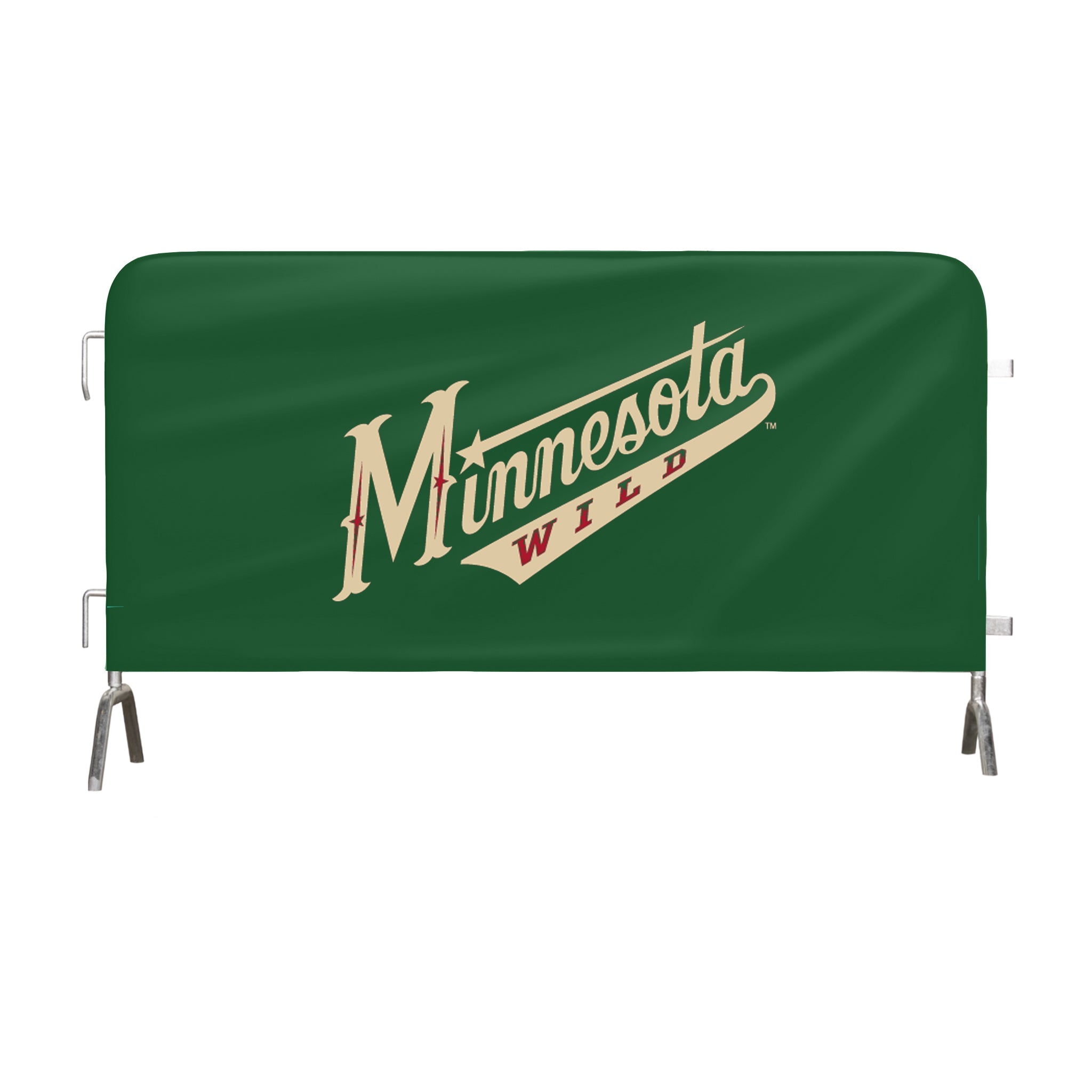 Custom Printed Heavy Duty 6.5 FT Barricade Jacket Covers - Crowd Control Warehouse