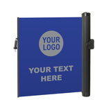 Custom Printed Mobile and Wall - Mounted Retractable Safety Barriers - Crowd Control Warehouse