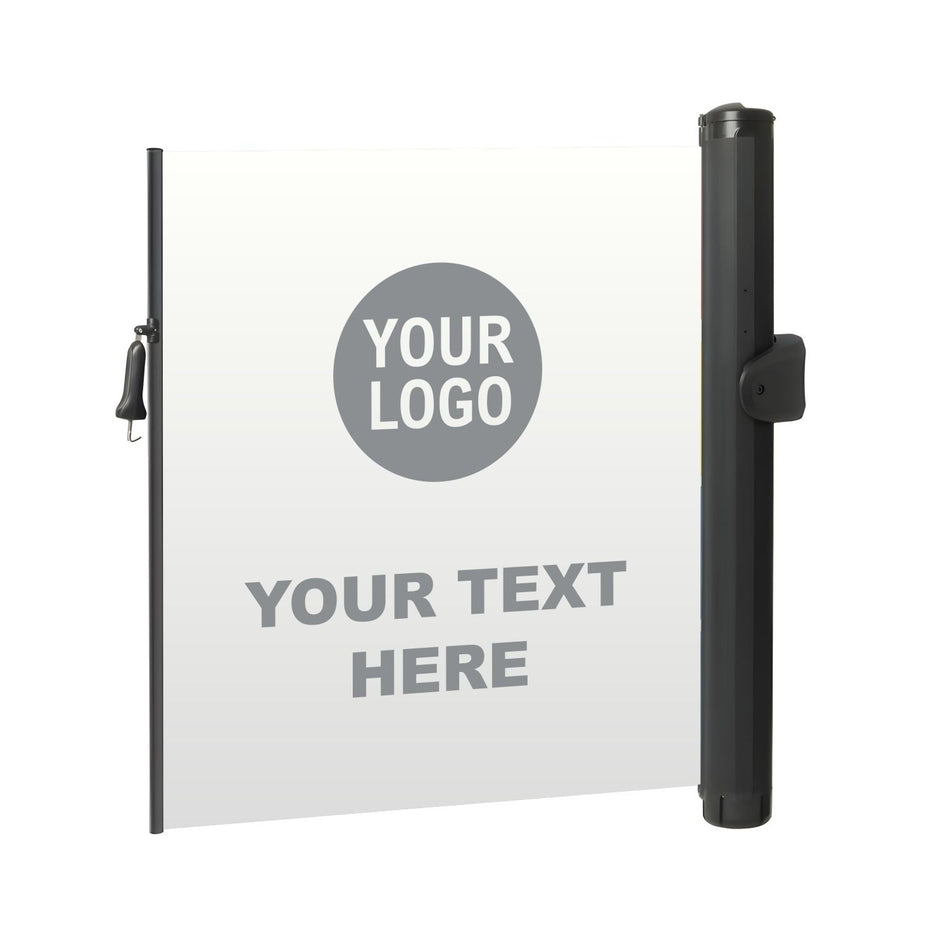 Custom Printed Mobile and Wall - Mounted Retractable Safety Barriers - Crowd Control Warehouse