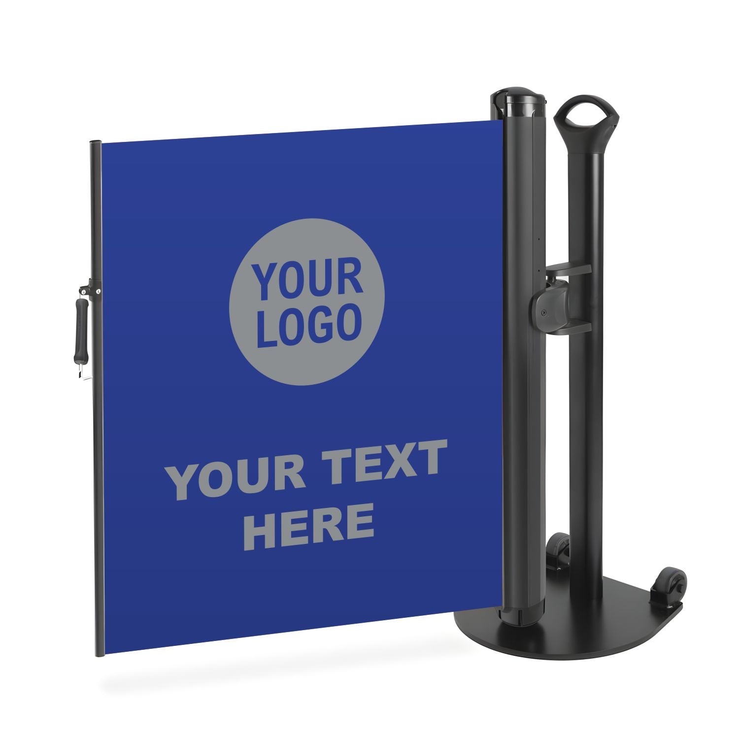 Custom Printed Mobile and Wall - Mounted Retractable Safety Barriers - Crowd Control Warehouse