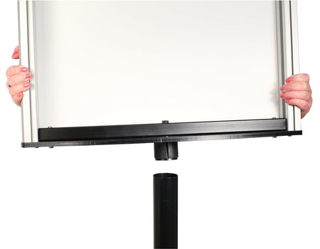 Custom Visiontron VERSA - STAND Sign Post - Crowd Control Warehouse