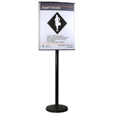 Custom Visiontron VERSA - STAND Sign Post - Crowd Control Warehouse