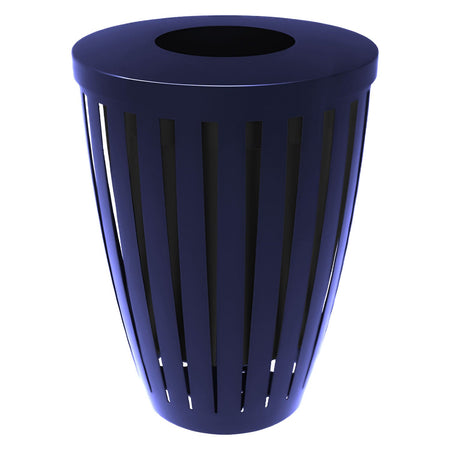 Downtown Tapered Trash Receptacles - Crowd Control Warehouse