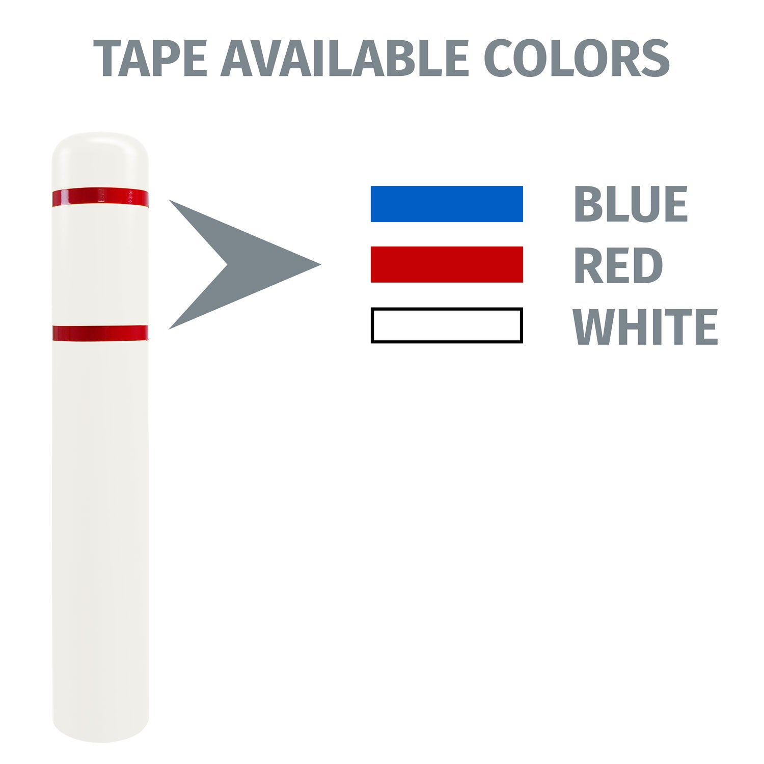 FlexBollard - 4.5" x 52" - Crowd Control Warehouse