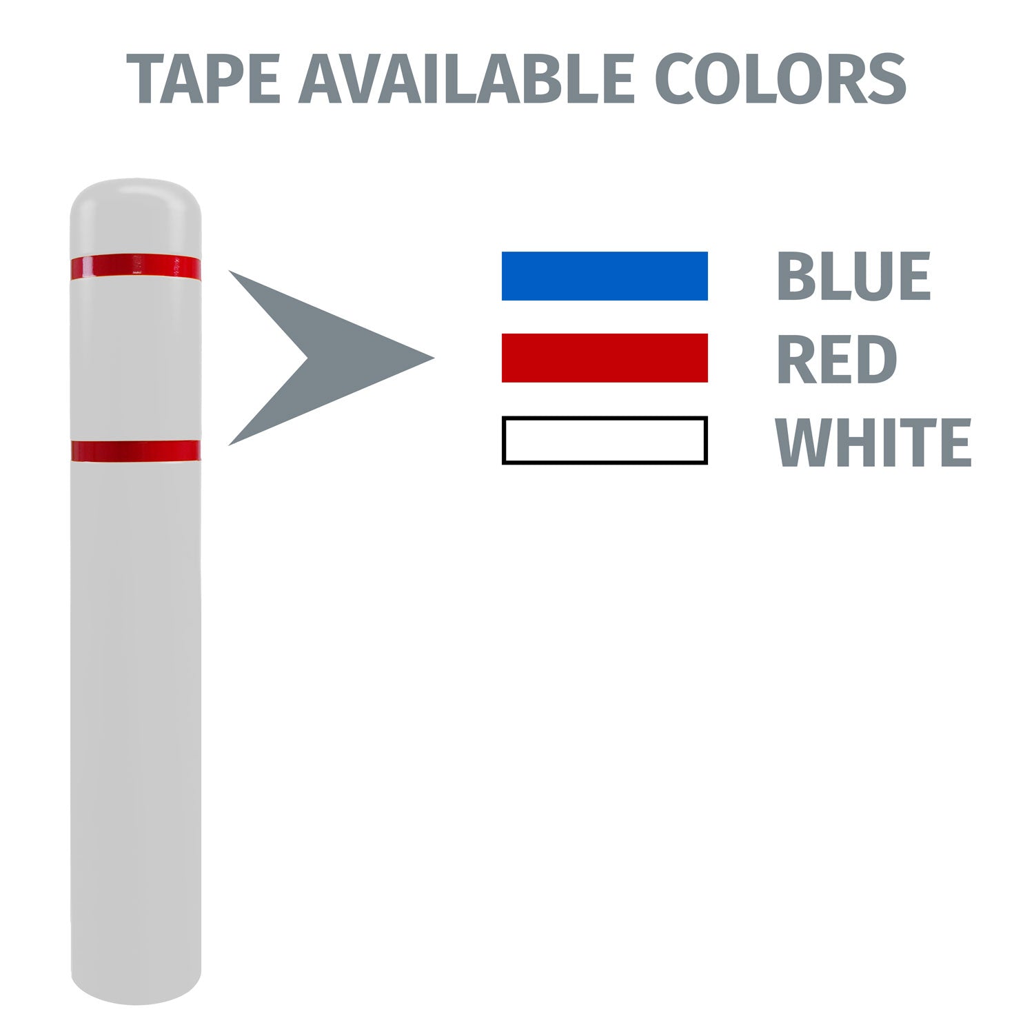 FlexBollard - 7" x 32" - Crowd Control Warehouse