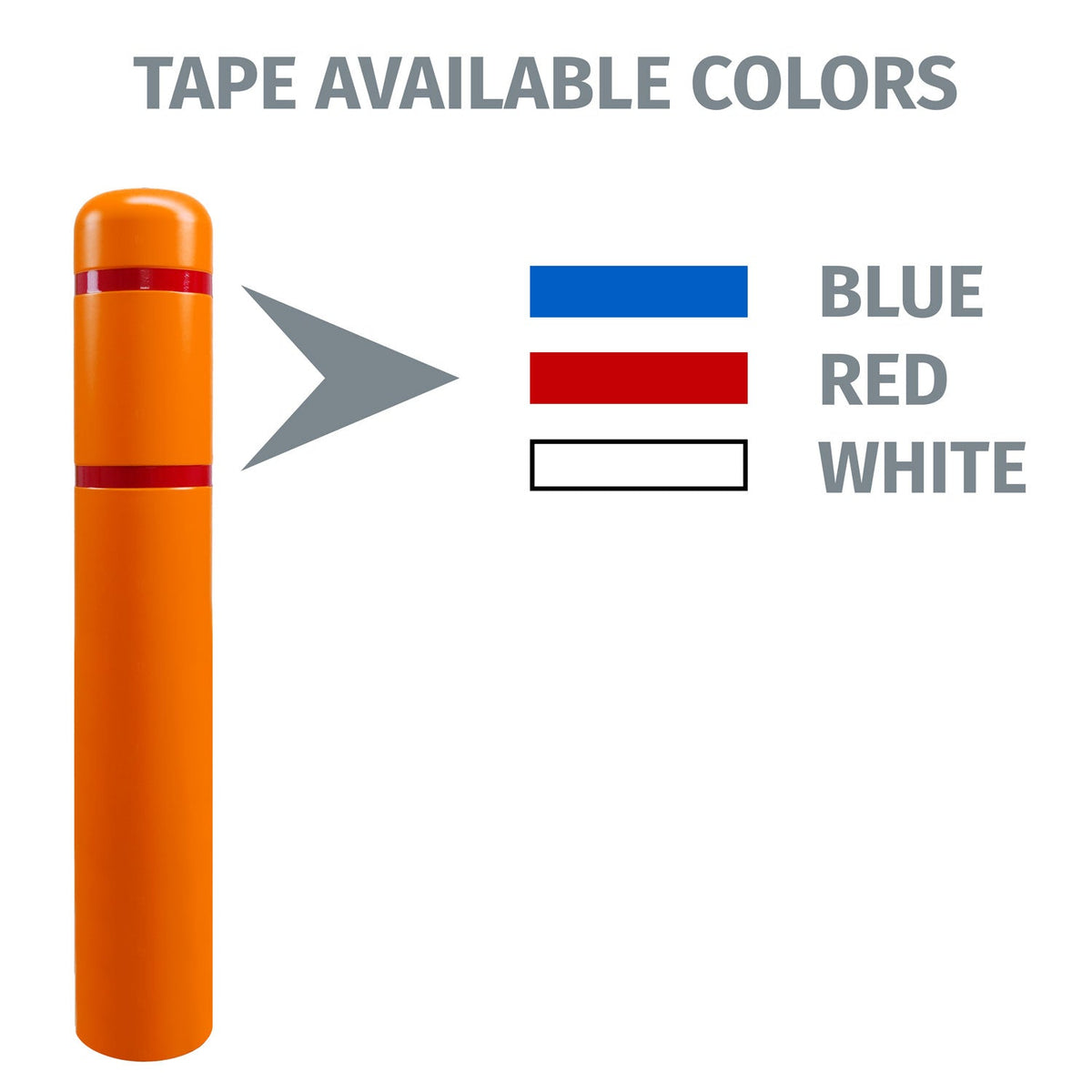 FlexBollard - 7" x 72" - Crowd Control Warehouse
