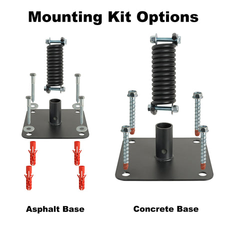 FlexBollard - 7" x 72" with Handicap Logo - Crowd Control Warehouse
