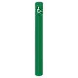 FlexBollard - 7" x 72" with Handicap Logo - Crowd Control Warehouse