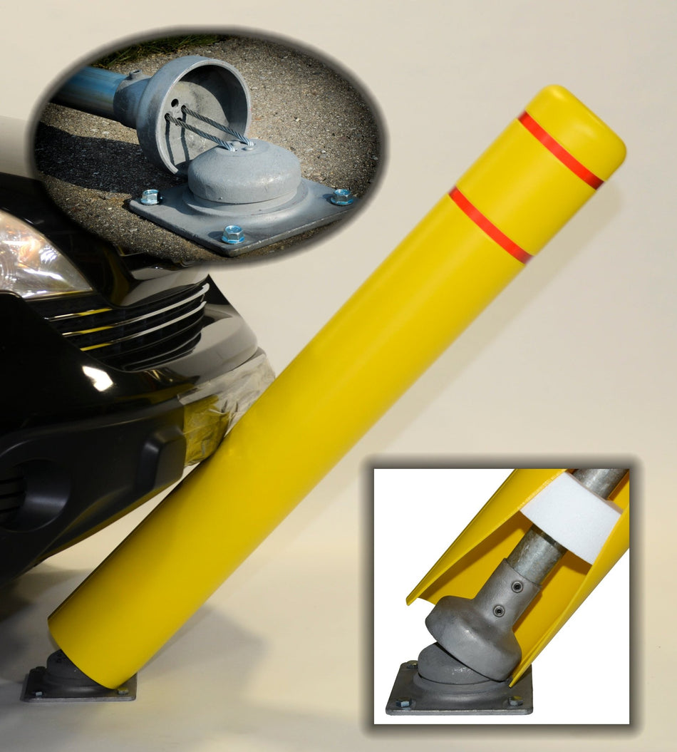 FlexBollard XL - 7" x 52" - Crowd Control Warehouse