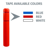 FlexBollard XL - 7" x 52" - Crowd Control Warehouse